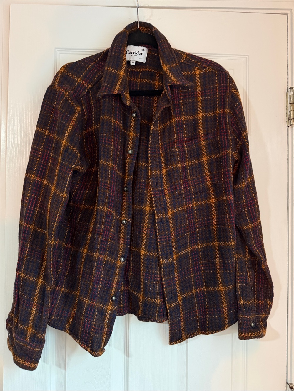 Corridor NYC Men's Plaid Button-Down Shirt